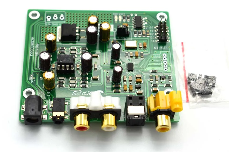 ES9038 Q2M DAC DSD декодер совместим с IIS DSD 384 кГц коаксиальное оптоволокно DOP для hifi усилителя аудио