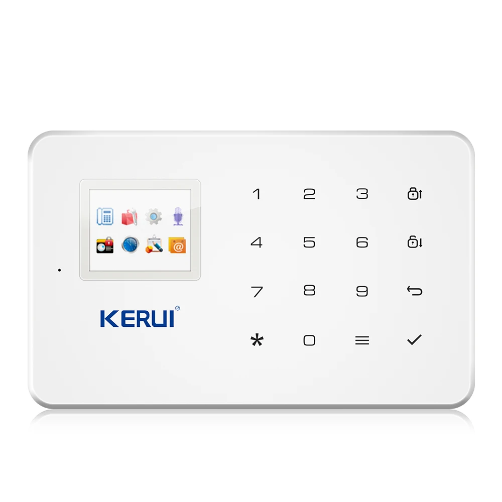 KERUI G18 Супер Тонкий GSM Сигнализации Системы Android IOS APP удаленной Дома сигнализация