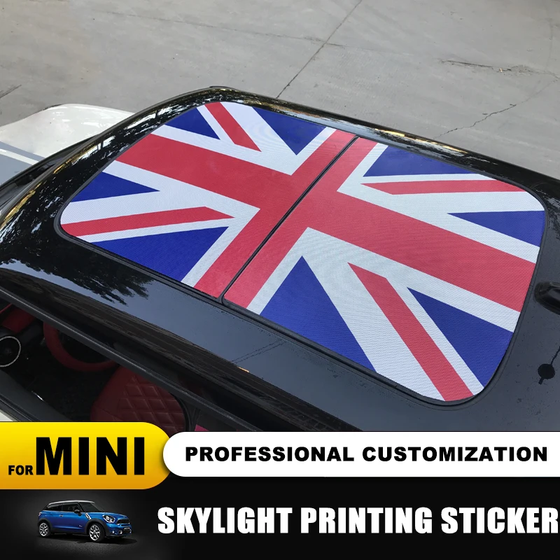 23 наклейки с рисунком Юнион Джек/Медведь SunRoof Skylight наклейка для MINI COOPER F55 F56 F57 F60 R55