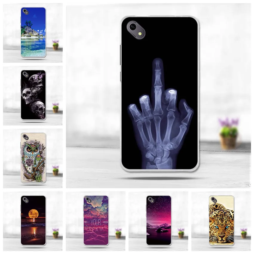 Чехол для BQ Velvet 5035 чехол бархатный S Mobile силиконовый с милым животным принтом в