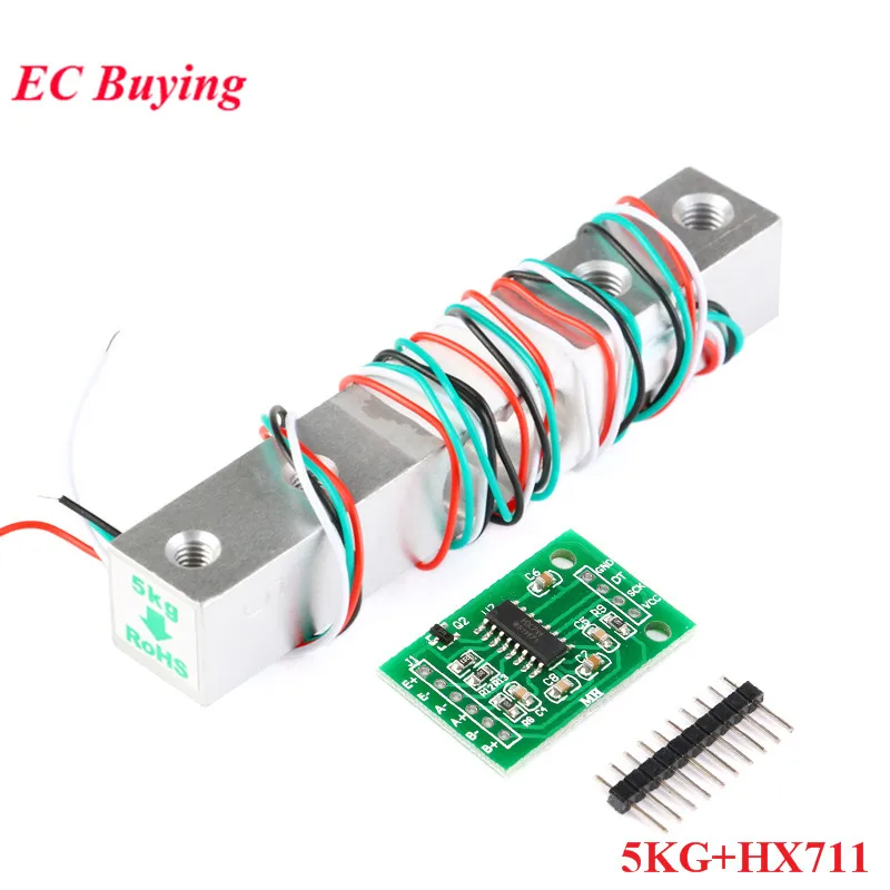 Цифровой датчик веса ячейки нагрузки 5 кг + HX711 s Ad модуль для Arduino|Датчики| |