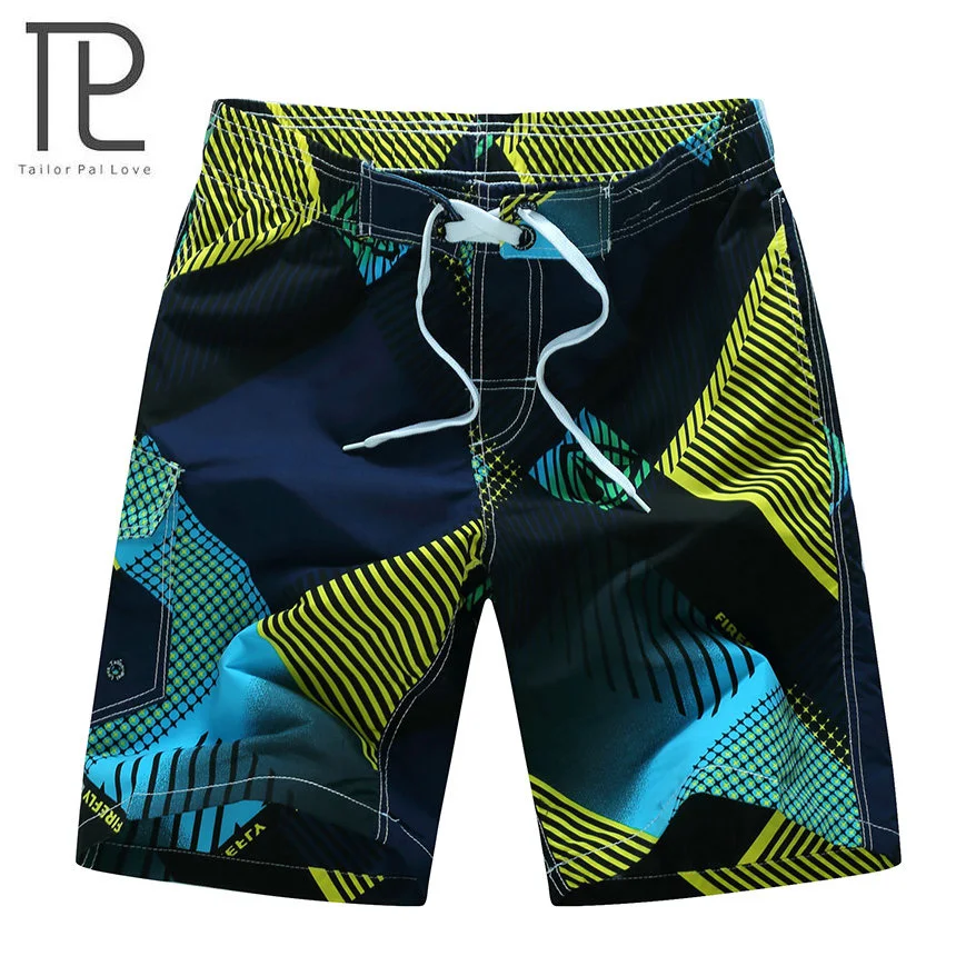 Мужская пляжная одежда летние пляжные шорты быстросохнущие плавки с эластичной