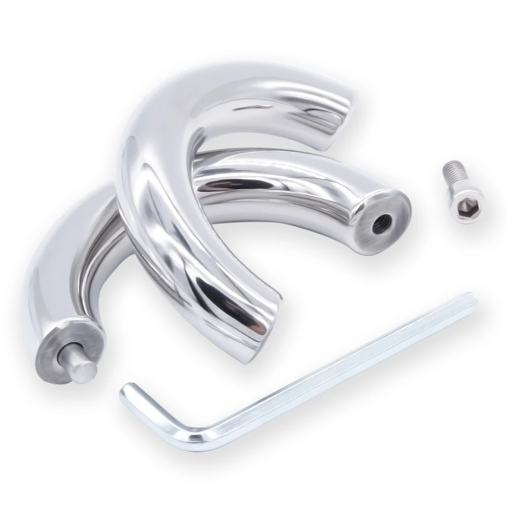 Съемное кольцо для пениса DOMI 5 размеров секс игрушки из нержавеющей стали шар с