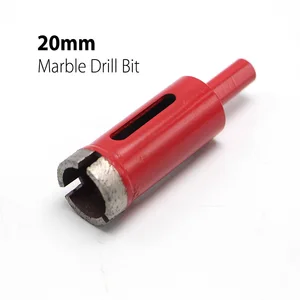 Буровое долото 20 мм для мрамора, гранита, камня, материала, цемента, спекания, алмазное долото