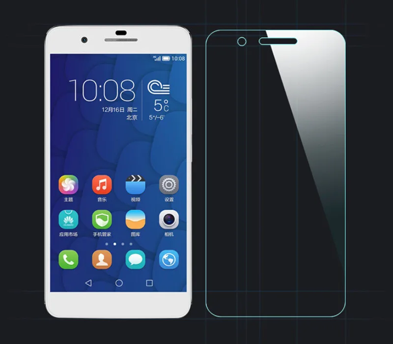 Защитная пленка из закаленного стекла 9H для Huawei P10 4X Mate 8 9 P8 P9 Lite honor 7 6 Y6 II 4C