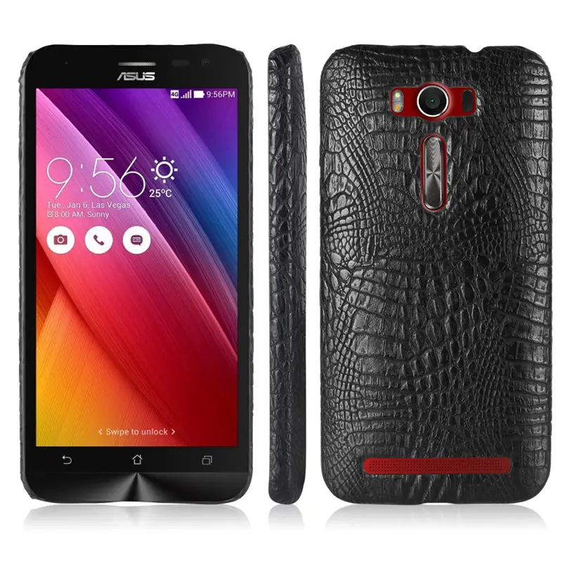 ASUS Z00ED Case Zenfone 2 ZE500KL 5 0 жесткий чехол для телефона из искусственной кожи Laser ZE ZE500 500