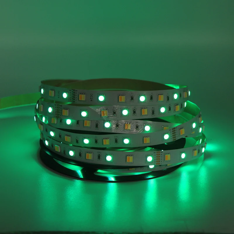 5M 300 LED Strip Light RGB CCT Color Temperature Adjustable &amp Dimmable RGBW 5050 Led Tape christmas string DC24V | Освещение