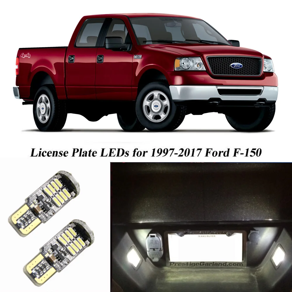 2 шт./лот супер яркие светодиодные Сменные лампы для 1997 2017 Ford F 150 автомобильные