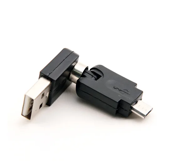 Адаптер с поворотом на 360 градусов от USB A Male к Micro 5Pin | Компьютеры и офис