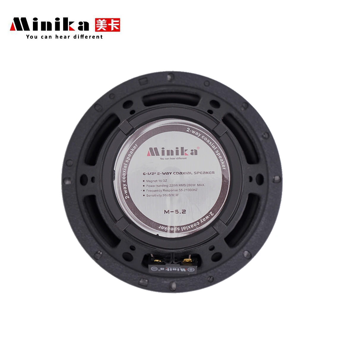 2 шт. Minika 6 5 дюймов 280 Вт полосный автомобильный коаксиальный Hifi динамик двери