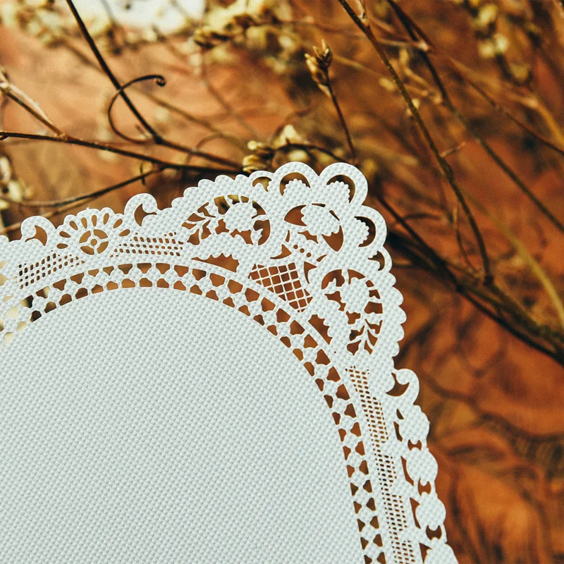 KSCRAFT винтажные элегантные кружевные доильные бумажные дозаторы для DIY карточки