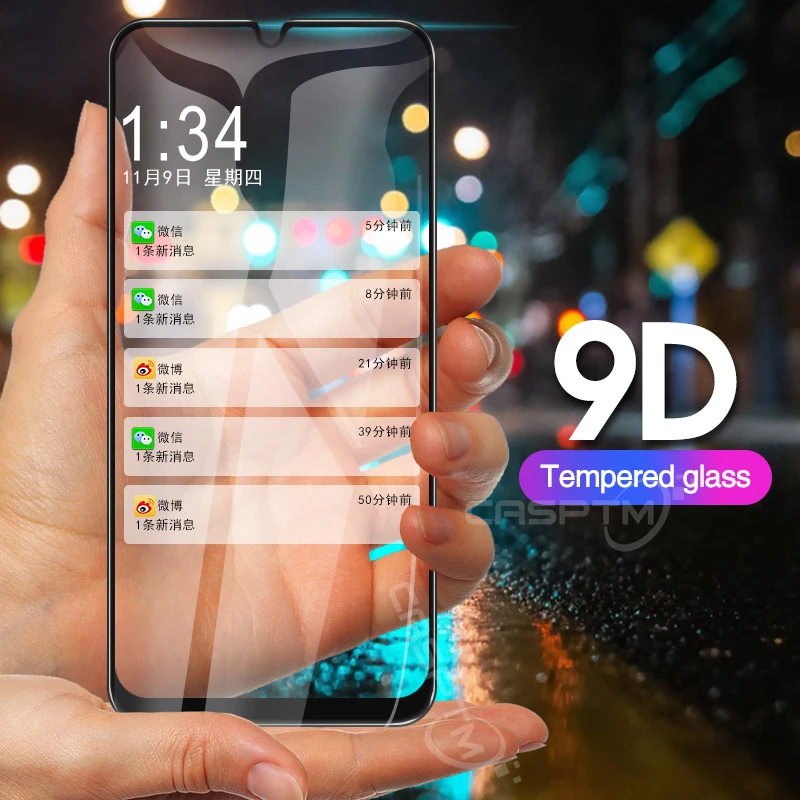 Закаленное стекло CASPTM 9D для samsung Galaxy A10 A30 A50, защитная пленка для экрана samsung A20 A40 A60 A70 80 90