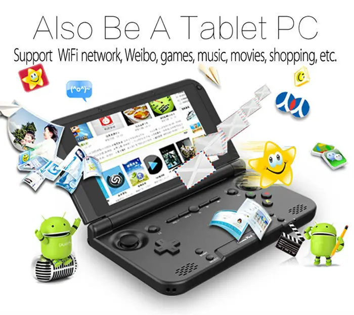 Быстрая доставка новейшая 5 дюймовая игровая консоль GPD XD android геймпад с высокой