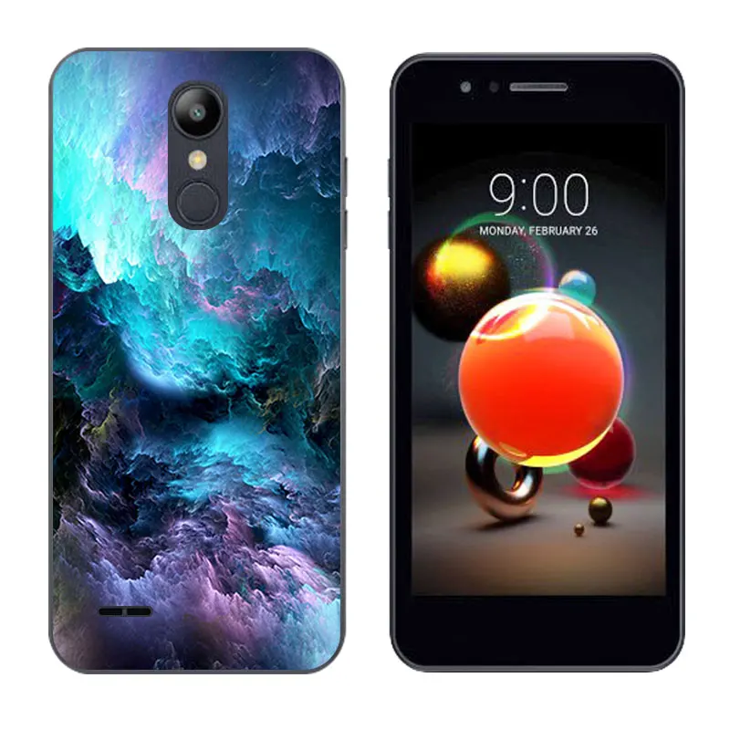 Ультратонкий чехол-накладка из ТПУ для телефона LG K8 (2018)/K9 с рисунком сосны 2018 K9