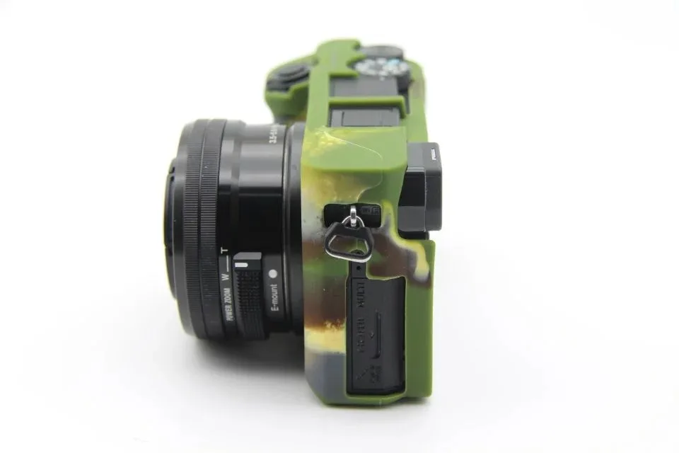 Хорошая мягкая камера видео сумка для sony A6300 A6400 силиконовый чехол резиновый корпус