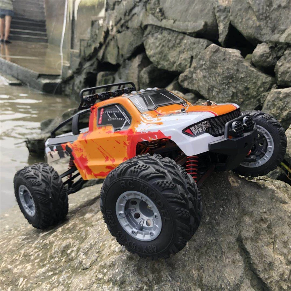 Новое поступление 1:12 масштабная большая Радиоуправляемая машина 2,4G 4WD RTR 45 км/ч высокая скорость RC Дрифт автомобиль внедорожный пульт дистанционного управления багги с светодиодный подсветкой