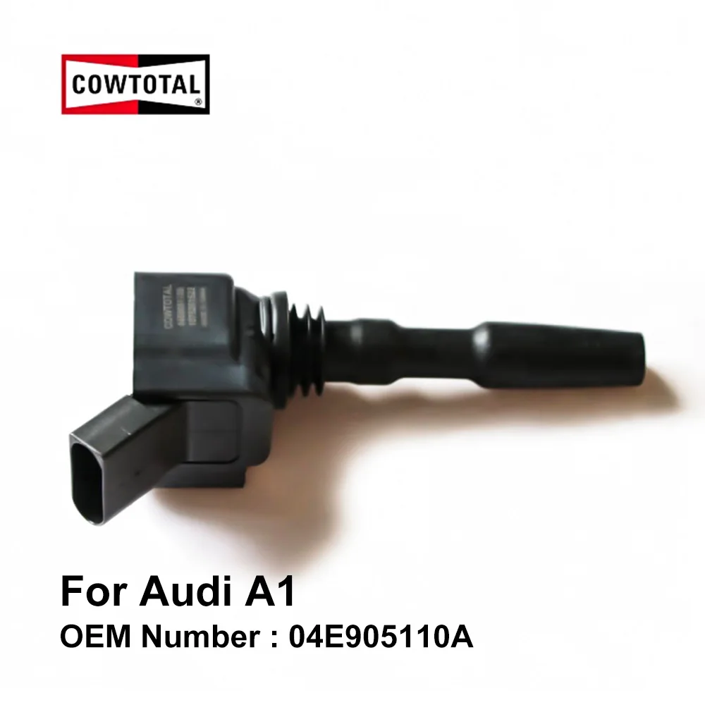 COWTOTAL зажигания катушки для Audi A1 Код двигателя CZD 1 4 T OEM 04E905110A (набор из 4)|Катушка