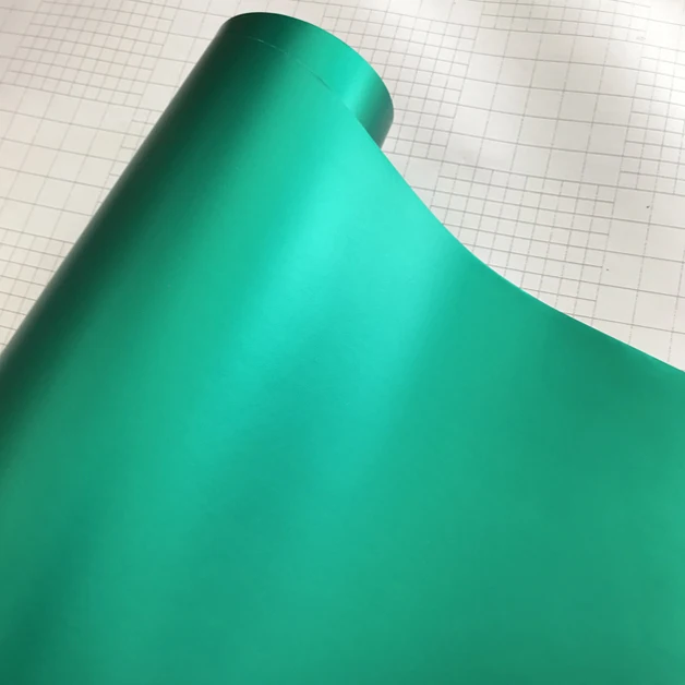 Tiffany Blue Матовый металлический хромированный виниловая пленка для автомобиля с воздушным пузырьком фиолетовая атласная металлическая наклейка из фольги для автомобиля обертывание ping покрытие - Название цвета: Tiffany Blue
