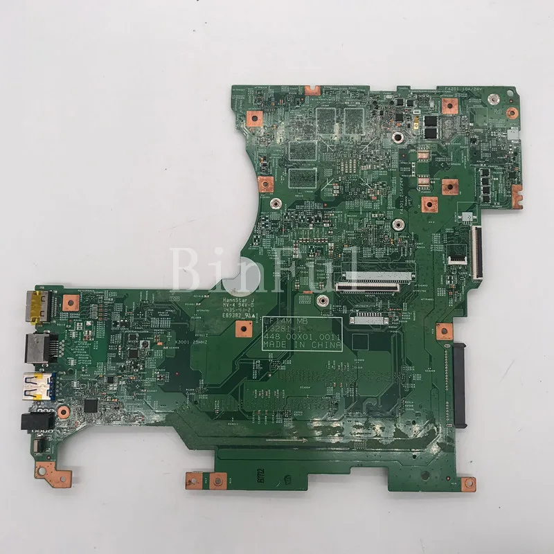 Высокое качество для FLEX 2-14 материнская плата ноутбука 448 00X01 0011 13281-1 с SR16Q I3-4010U CPU 100%