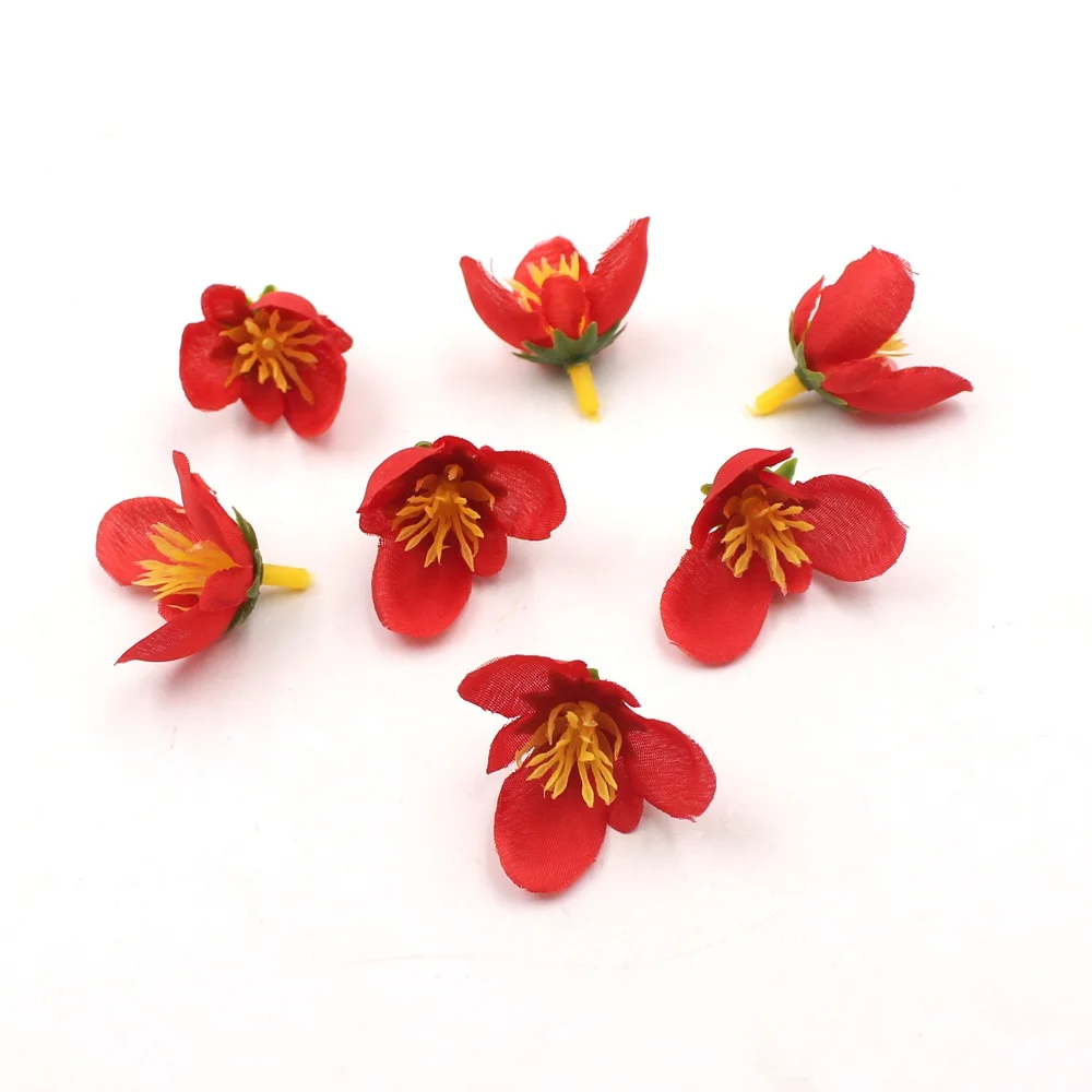 Гибридные тычинки 10 шт./лот 9 цветов искусственные цветы для свадьбы украшения