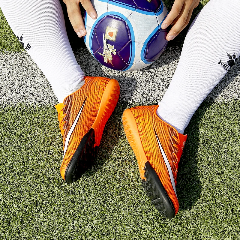 Genuine Men Soccer Shoes Superfly Academy Neymar IC Outdoor Lawn Football Boots Big Kids School Training Cleats | Спорт и
