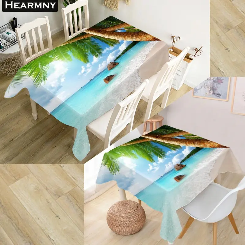 Скатерть HEARMNY с ладонями 3D ткань Оксфорд квадратная/прямоугольная