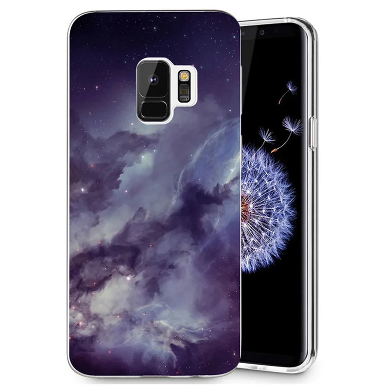 ТПУ Роскошный чехол для Samsung Galaxy S3 S9 S9Plus S8 Plus S7 edge Note 8 мягкий Сказочный пейзаж с