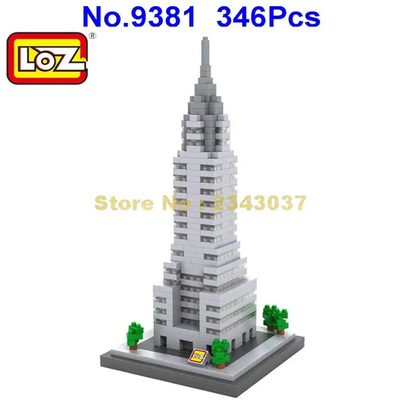 9381 550pcs World Great Architecture Chrysler Diamond Mini Building Blocks Toy | Игрушки и хобби