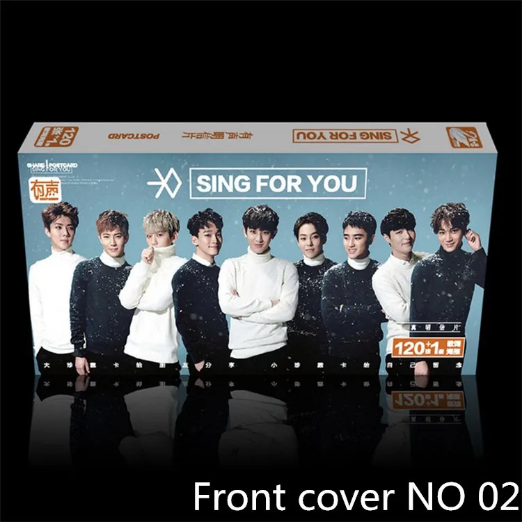 Kpop exo последний альбом поет для вас Новый в коробке сентябре 2016 121 карты + k pop