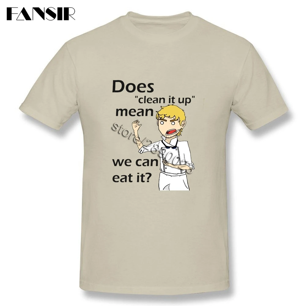 Сапоги для косплея Темный дворецкий можем ли мы Eat It короткий рукав Футболка