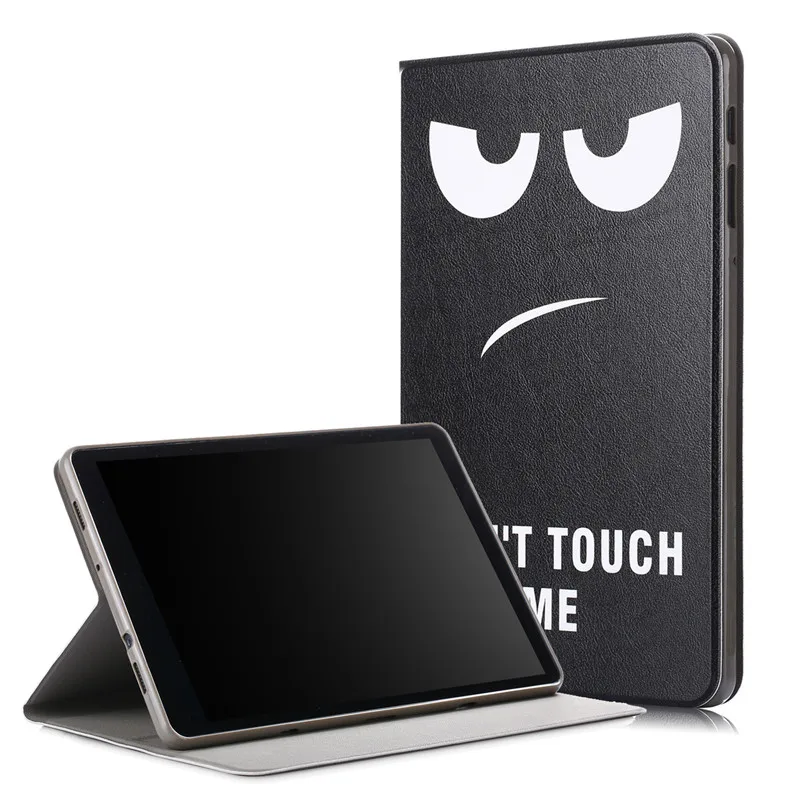 Умный чехол-книжка для Samsung Galaxy Tab A 10 5 2018 T590 T595 T597 чехол-подставка из искусственной