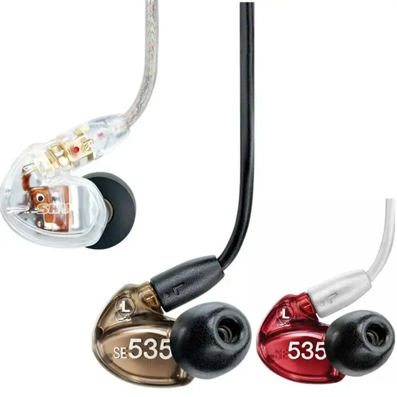 

Съемные наушники SE535, 2 цвета, Hi-Fi стереонаушники SE 535, наушники-вкладыши в розничной коробке, VS SE215 SE 215