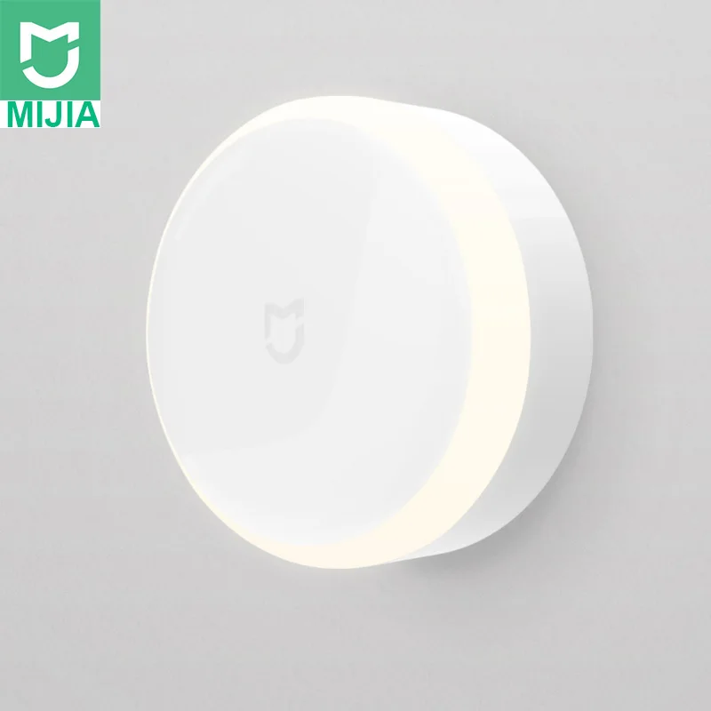 Xiaomi Mijia Mini, 0,25 Вт, белый, 2 модели, мягкий светильник ing с автоматическим датчиком, умный Ночной светильник с управлением, лампа для детской комнаты, лестница