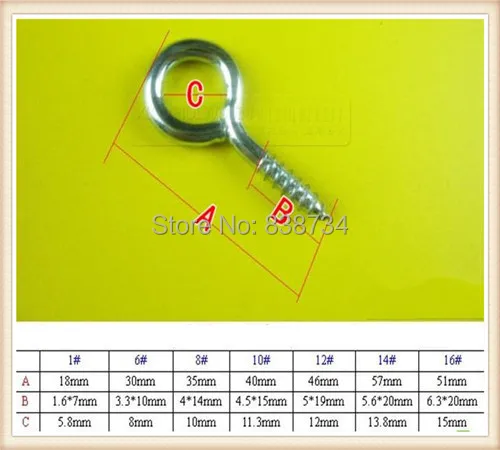 12 # углеродистая сталь с белое цинковое покрытие кольцевой винт|steel screw|screw screwzinc