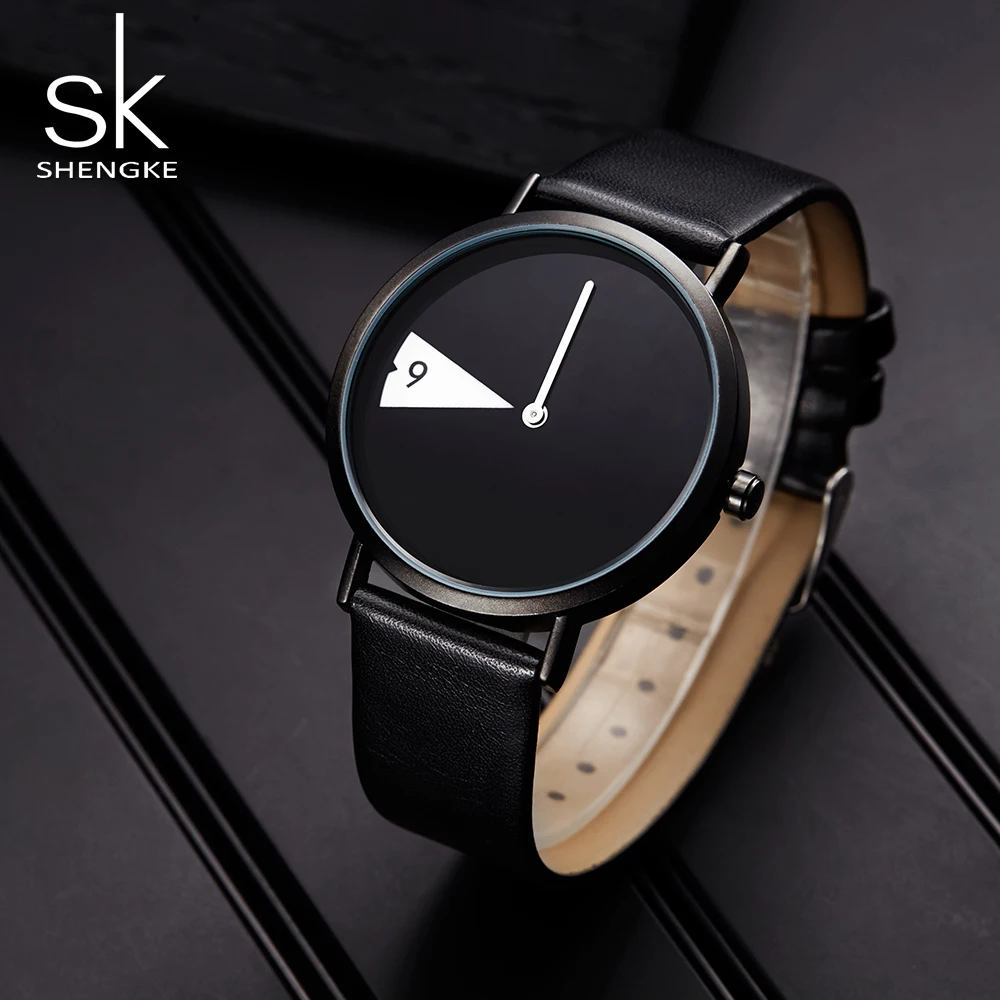 Shengke топовые Брендовые женские часы SK модные креативные роскошные кожаные