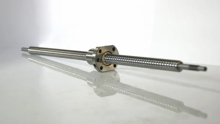 1pcs RM2505 800mm/900mm/1000mm long ball screw guide way with end machined+ SFU2505 single nut for CNC router | Обустройство дома