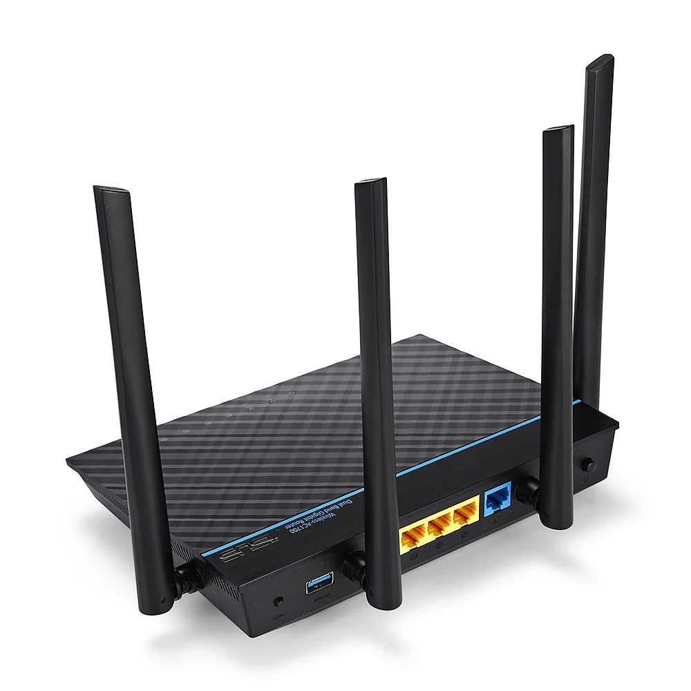ASUS RT ACRH17 AC1700 WiFi маршрутизатор двухдиапазонный гигабитный 1700 Мбит/с IEEE 802.11a/b/g/n/ac 5dBi