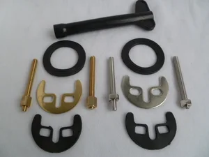 Цельномедная одноотверстия стандартная подковообразная деталь монтажный крепежный прибор Монтажный винт стержень инструмент для ремонта втулки