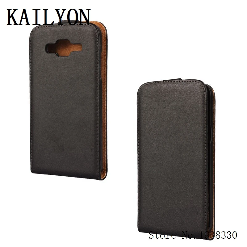 Роскошный флип чехол kailyeon J5 из натуральной кожи для Samsung Galaxy J500 J500F