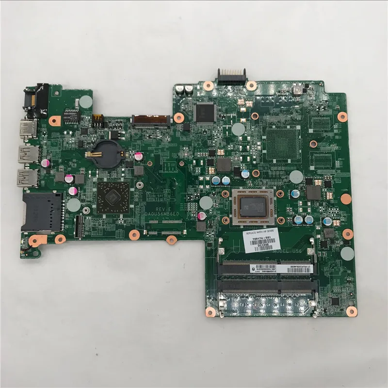 Высокое качество для 15 B 709174 501 Материнская плата ноутбука DA0U56MB6E0 A6 4455M CPU DDR3 100%