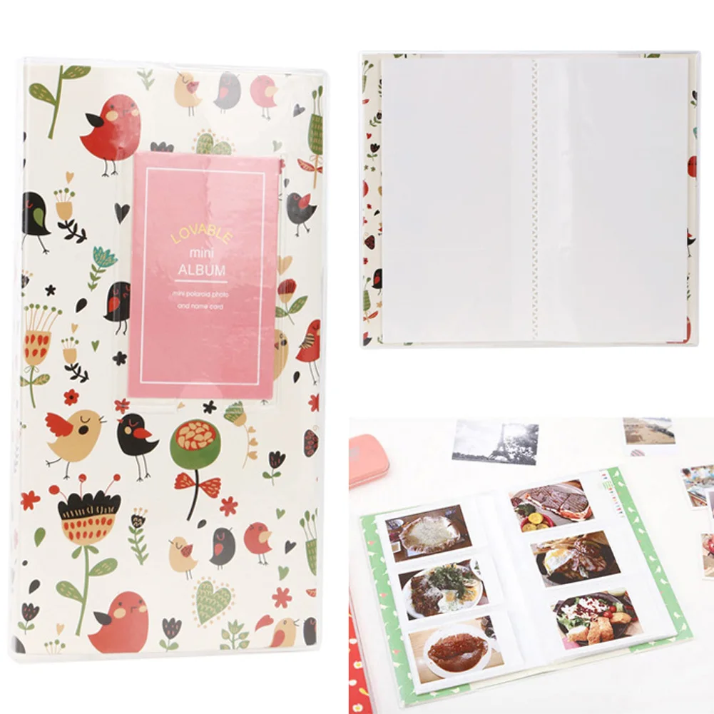 84 Карманы Мини альбом Чехол Контейнер для фотографий 3 дюймовых Interleaf Тип