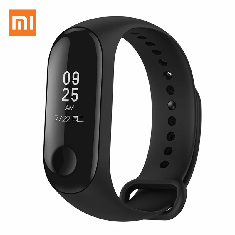 Xiaomi mi Band 3 Смарт-Браслет фитнес-браслет mi band OLED 0,78 дюймов Большой экран частота сердечных сокращений 5 АТМ Водонепроницаемый Bluetooth Smartband