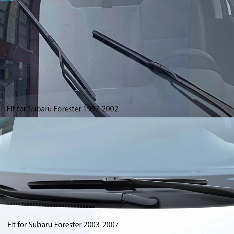 Car Windshield Rubber Front Wiper Blades Arm Kit For Subaru Forester 2018 2017 2016 2015 2014-1997 Windscreen Accessories | Автомобили и