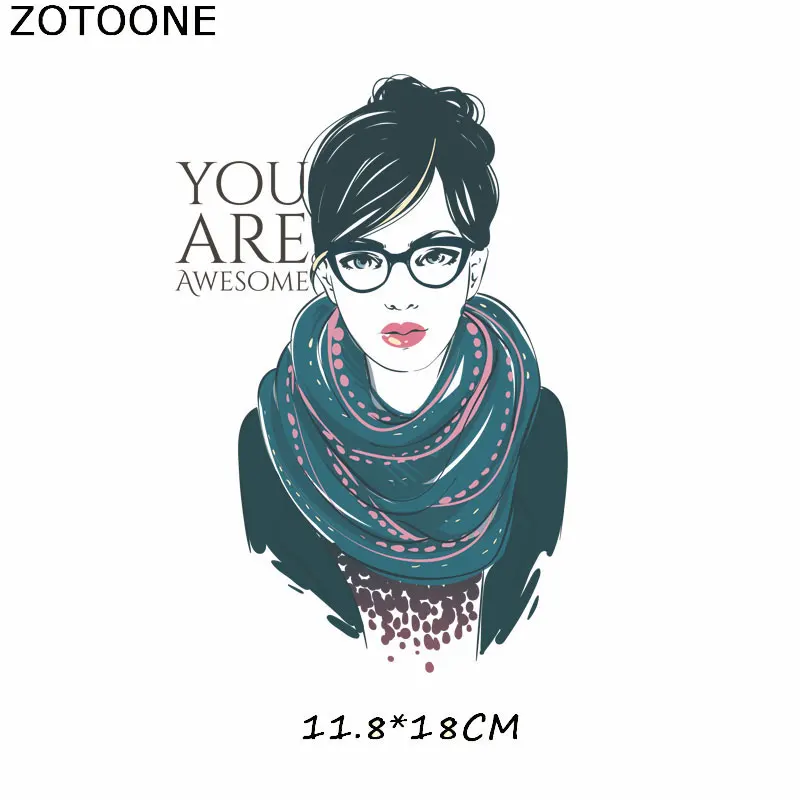 ZOTOONE/нашивки с полосками, набор, железная наклейка, милая собака, Сова, нашивка для футболок, детская одежда для девочек, сделай сам, термо-Стикеры для одежды, одежда M - Цвет: 692