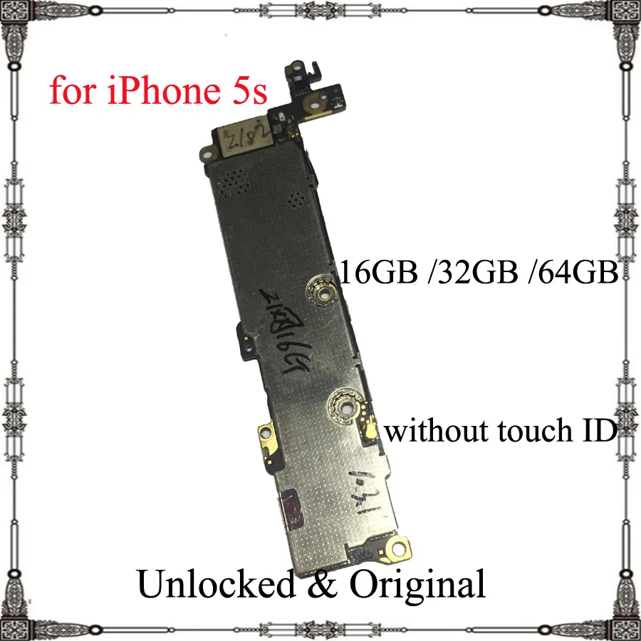 Оригинальная материнская плата Clean icloud для iphone 5s с полными чипами 16 ГБ 32 64
