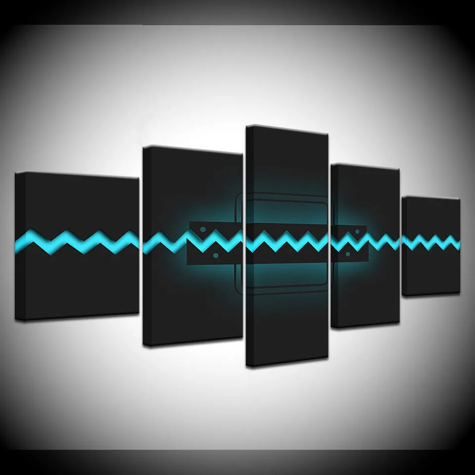 Картины на холсте домашний декор модульные HD принты 5 шт. Радуга шесть осада