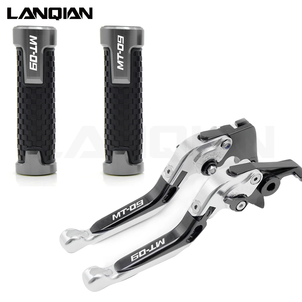 Motorcycle Adjustable Extendable Brake Clutch Lever 7/8 handle GRIPS MT 09 FZ09 For YAMAHA MT-09 2014-2017 2018 2019 2020 2021 | Автомобили