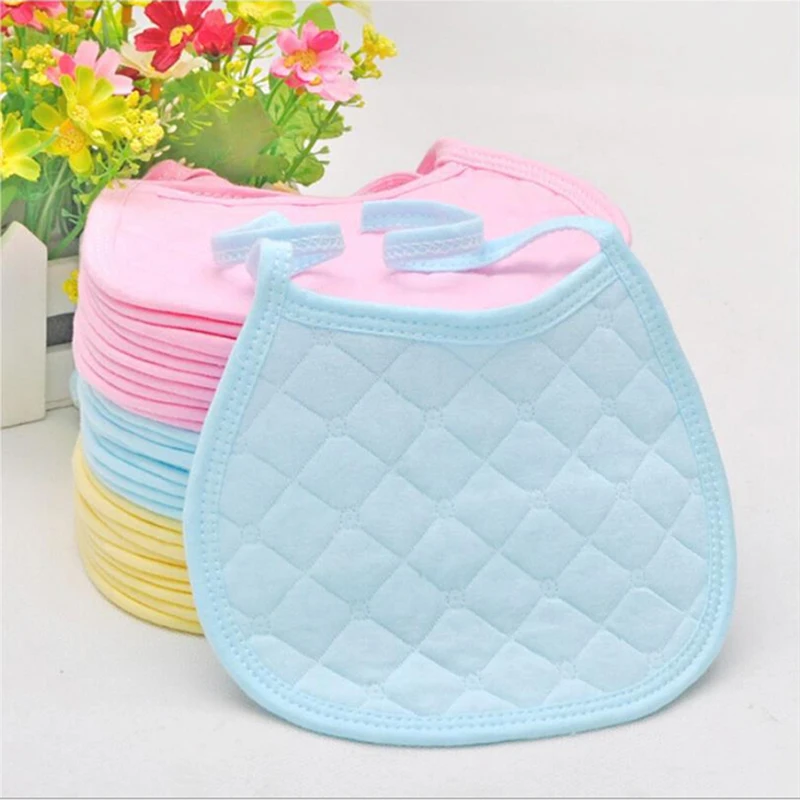 Toddler Baby Lace Bibs Burp Cloths Infant Kids Pink Blue Yellow Soft Cotton Feeding Accessories Newborn Girls Boys | Детская одежда и