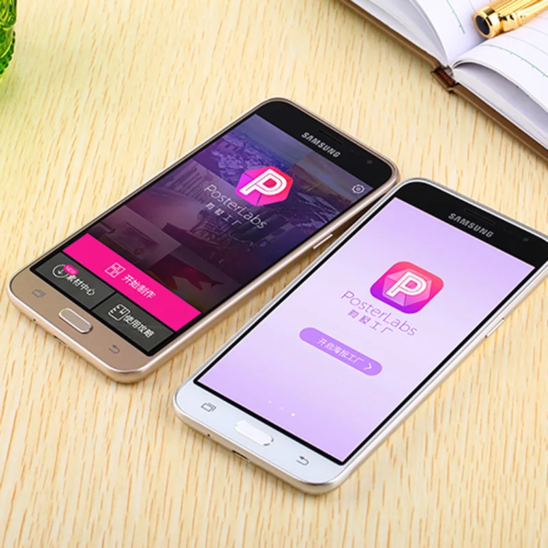 J3(2016) оригинальный Samsung Galaxy J320F мобильный телефон 5 0 ''сенсорный экран LTE 1 GB RAM 8GB