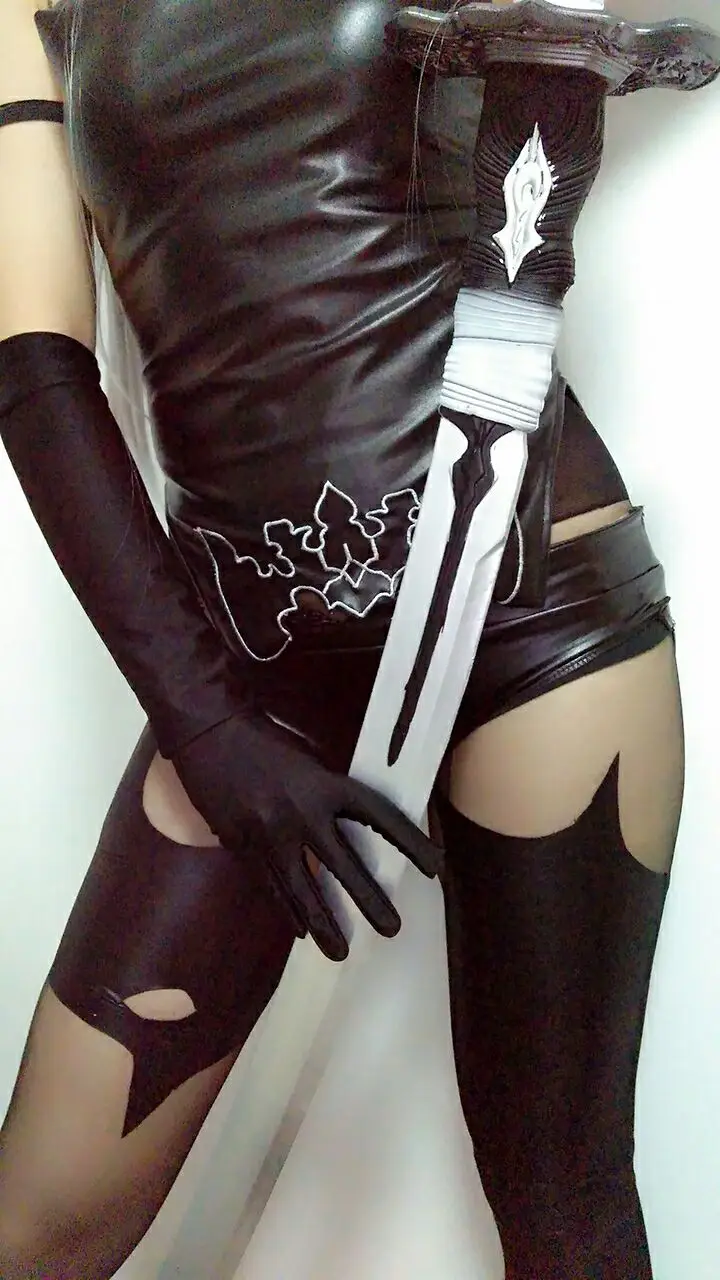 [Изготовление на заказ] NieR:Automata YoRHa A2 колготки одежда для косплея|cosplay clothes|cosplaynier |